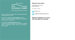 Desktop Screenshot of clinicadentalcampi.com